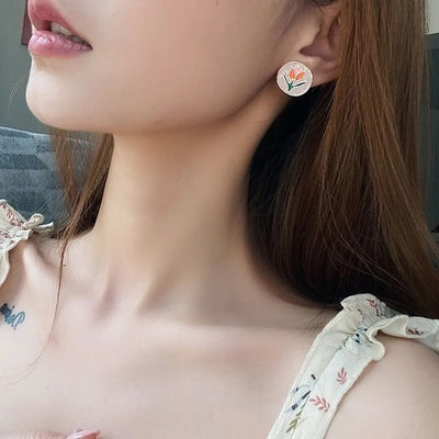 【Earrings】   お花ピアス&イヤリング