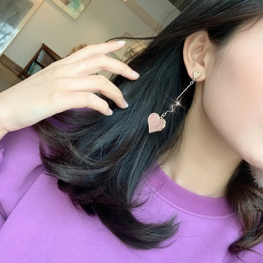 【Earrings】   冬新作ハートピアス&イヤリング