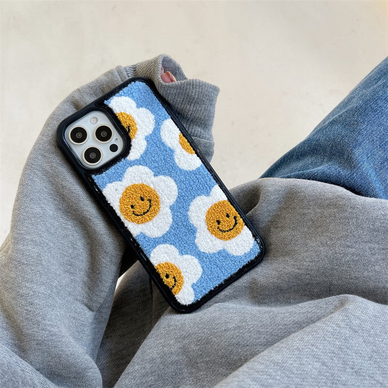 【iPhone Case】カワイイサンシャン花ちゃん柄iPhoneケース