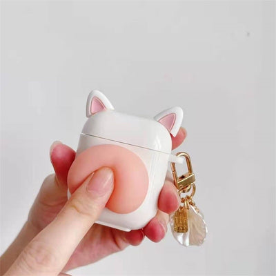 【Airpods Case】プニプニ桃 Airpods/ AirPods Proケース