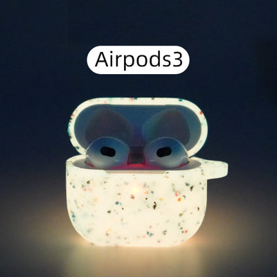 【Airpods Case】可愛い夜光AirPods ケース蛍光 7色 Apple AirPods Pro2 ケース 2022モデル/ AIRPODS 第三世代ケース
