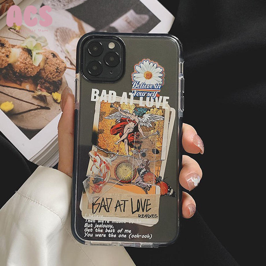 【iPhone Case】オシャレBAD AT LOVE iPhoneケース