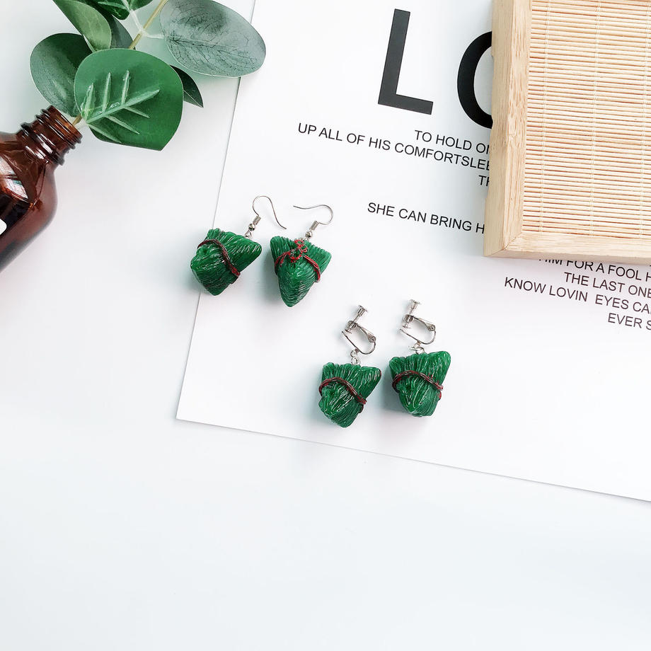 【Earrings】  ちまき フックピアス&イヤリング