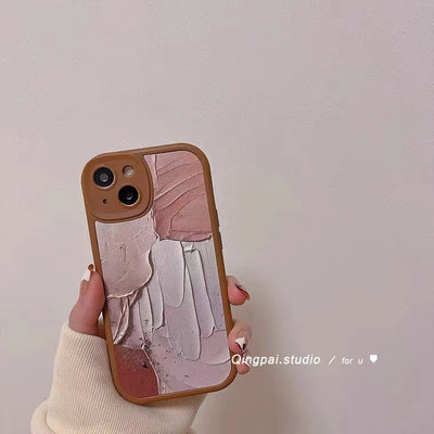 【iPhone Case】ファッションペンティング柄iPhoneケース