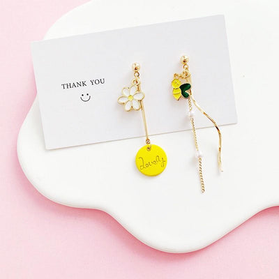 【Earrings】可愛いミツバチピアス&イヤリング