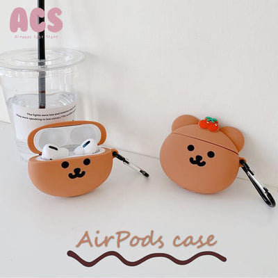 【Airpods Case】チェリーベア Airpods Proケース