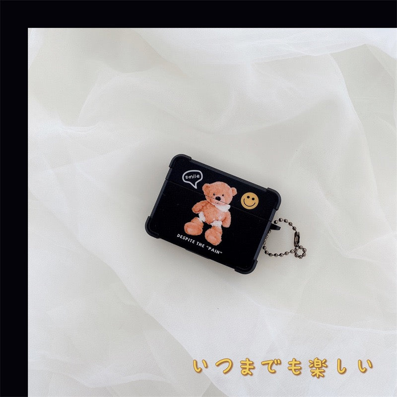 【Airpods Case】 かわいい熊ちゃんAirpods/ AirpodsProケース