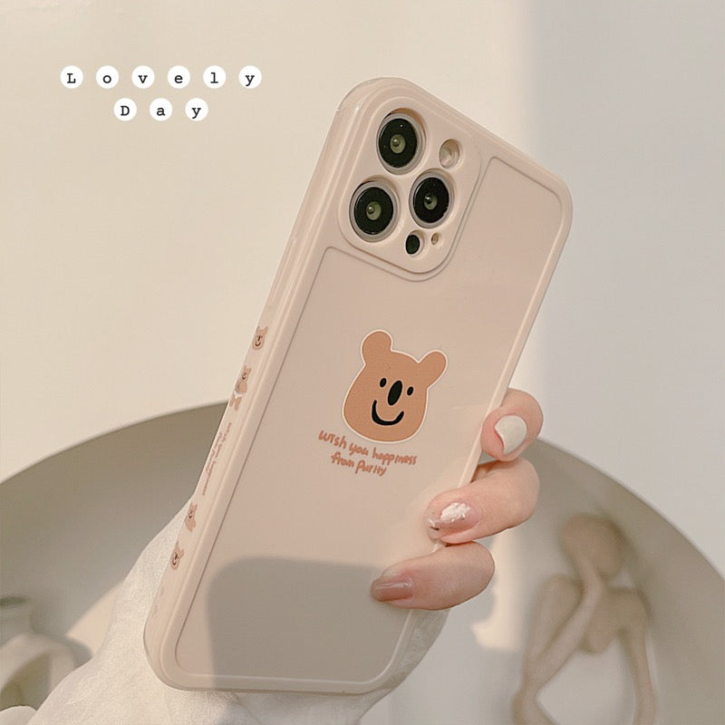 【iPhone Case】可愛い熊ちゃんPhoneケース