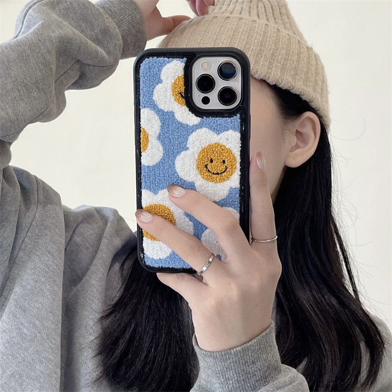 【iPhone Case】カワイイサンシャン花ちゃん柄iPhoneケース