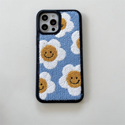 【iPhone Case】カワイイサンシャン花ちゃん柄iPhoneケース