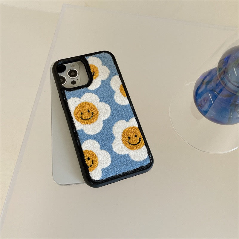 【iPhone Case】カワイイサンシャン花ちゃん柄iPhoneケース