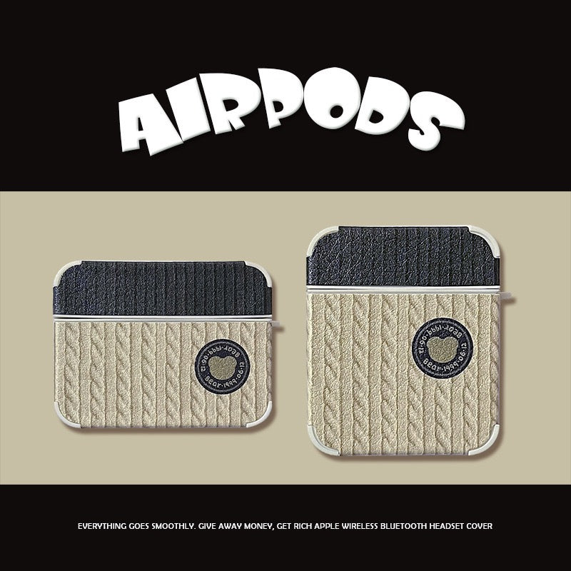 【Airpods Case】 冬の新作 編み物柄Airpods/ AirPods Pro/Airpods 第三世代ケース