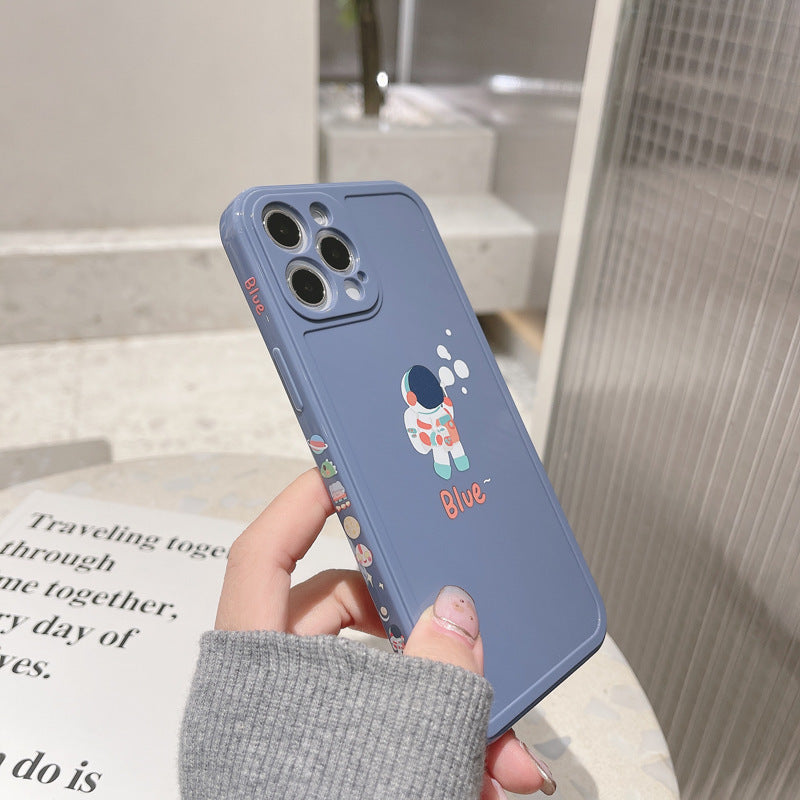 【iPhone Case】かわいい宇宙飛行士iPhoneケース