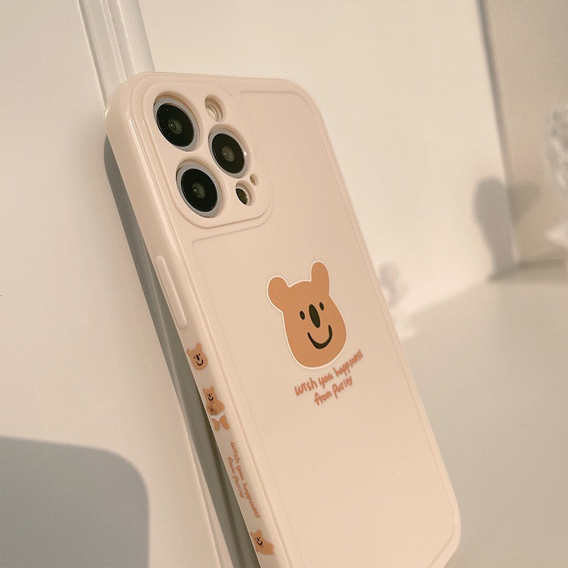 【iPhone Case】可愛い熊ちゃんPhoneケース
