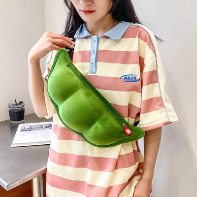 【Cute Bag】可愛い枝豆ショルダーバッグ