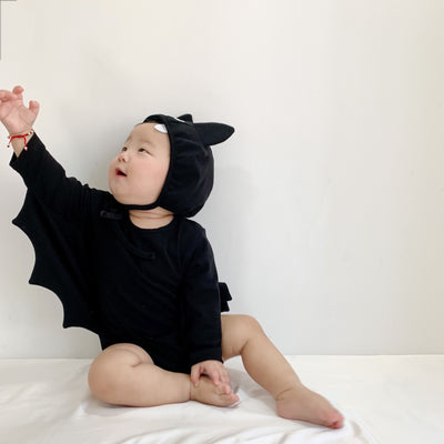 【Clothes】可愛いコウモリ 韓国ロンパース 新生児 ギフト ハロウィンコスプレ子供服こども服