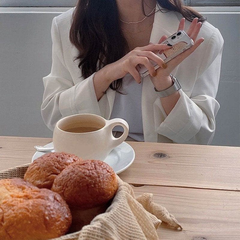 【iPhone Case】可愛い食パン柄iPhoneケース