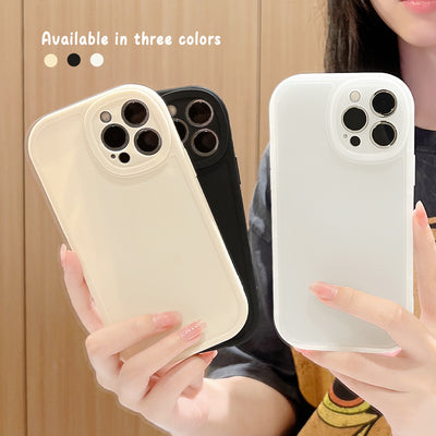 【iPhone Case】シンプル人気 透明クリア 3色 人気 オシャレ iPhoneケース