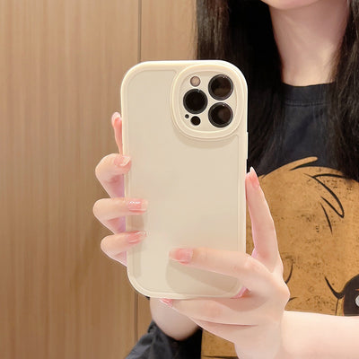 【iPhone Case】シンプル人気 透明クリア 3色 人気 オシャレ iPhoneケース