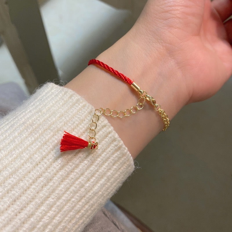 【Bracelet】狐 花 きつね  インスタ映え 韓国 デザイン ブレスレット