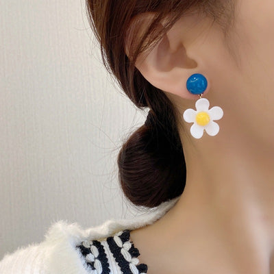 【Earrings】可愛い花 韓国 人気 インスタ映え  ピアス