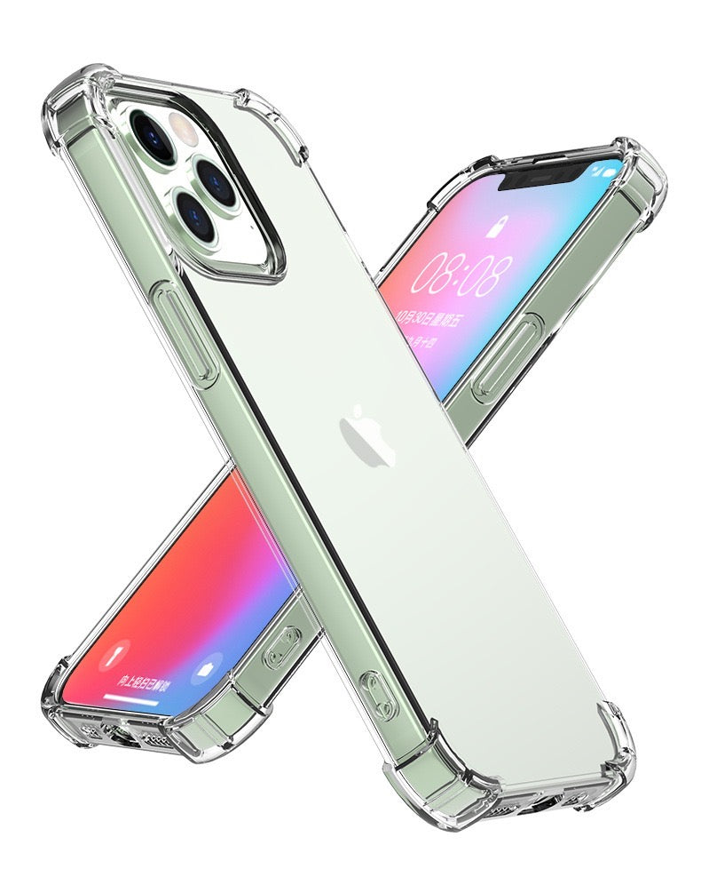【iPhone Case】人気　透明クリア  耐衝撃性 TPU 落下防止  iPhoneケース