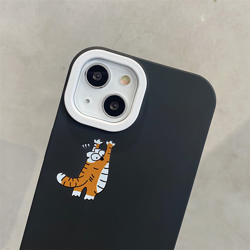 【iPhone Case】 可愛い虎 人気 インスタ映え おしゃれ  ストラップ  パラコード付き iPhoneケース