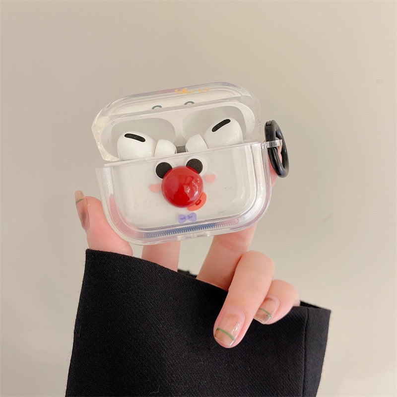 【Airpods Case】 可愛い ピエロ 人気  Airpods/ AirPods Pro/Airpods 第三世代ケース
