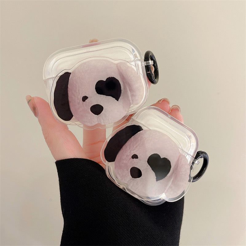 【Airpods Case】可愛い いぬ 犬 ハート 透明 人気 Airpods/ AirPods Pro/Airpods 第三世代ケース