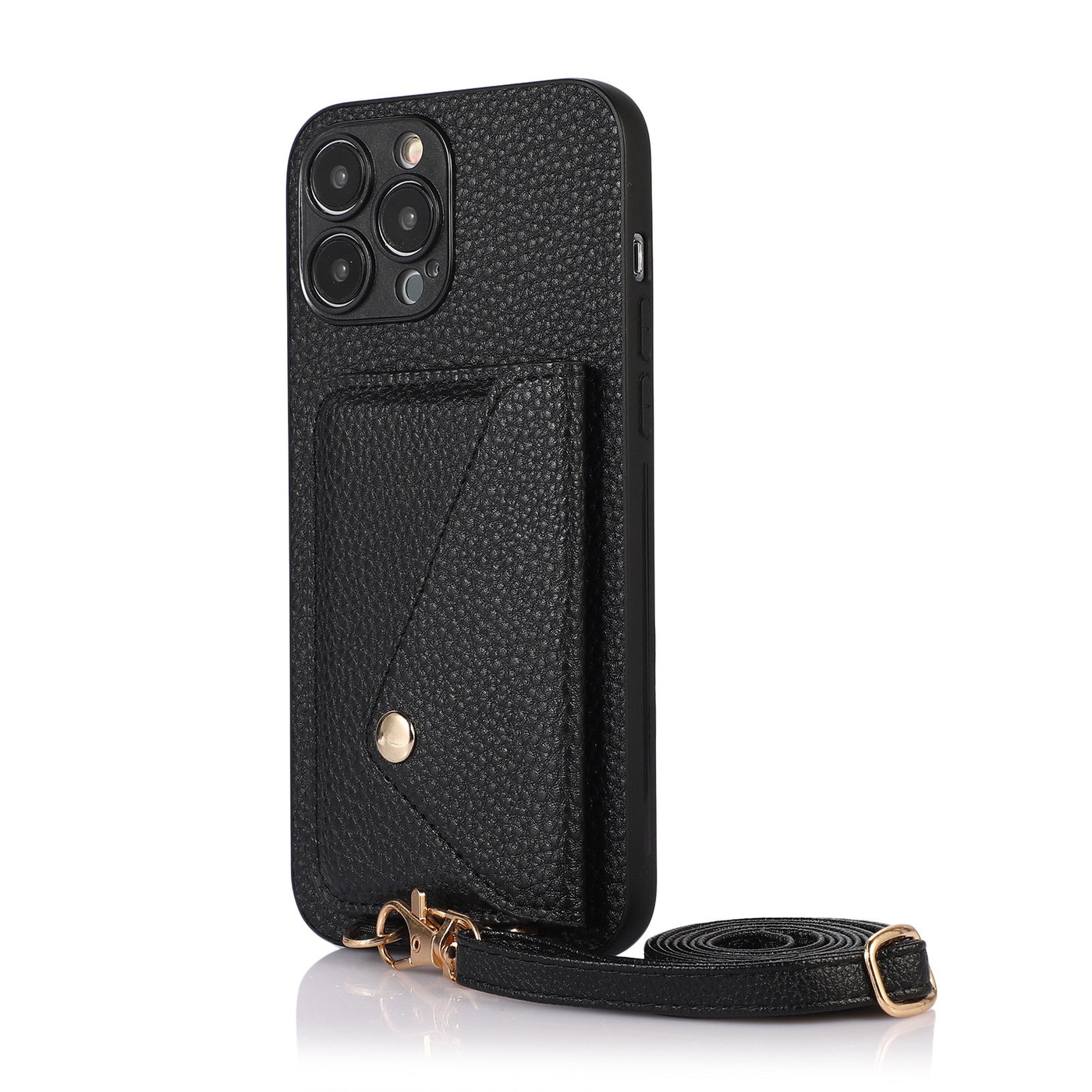 【iPhone Case】オシャレ 5色 レディース 韓国  人気  革  背面収納 スマホショルダーストラップ カード入れカード収納  リング付き ショルダー iPhoneケース