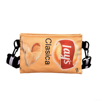 【Cute Bag】面白い ポテトチップス バッグ  ショルダーバッグ　