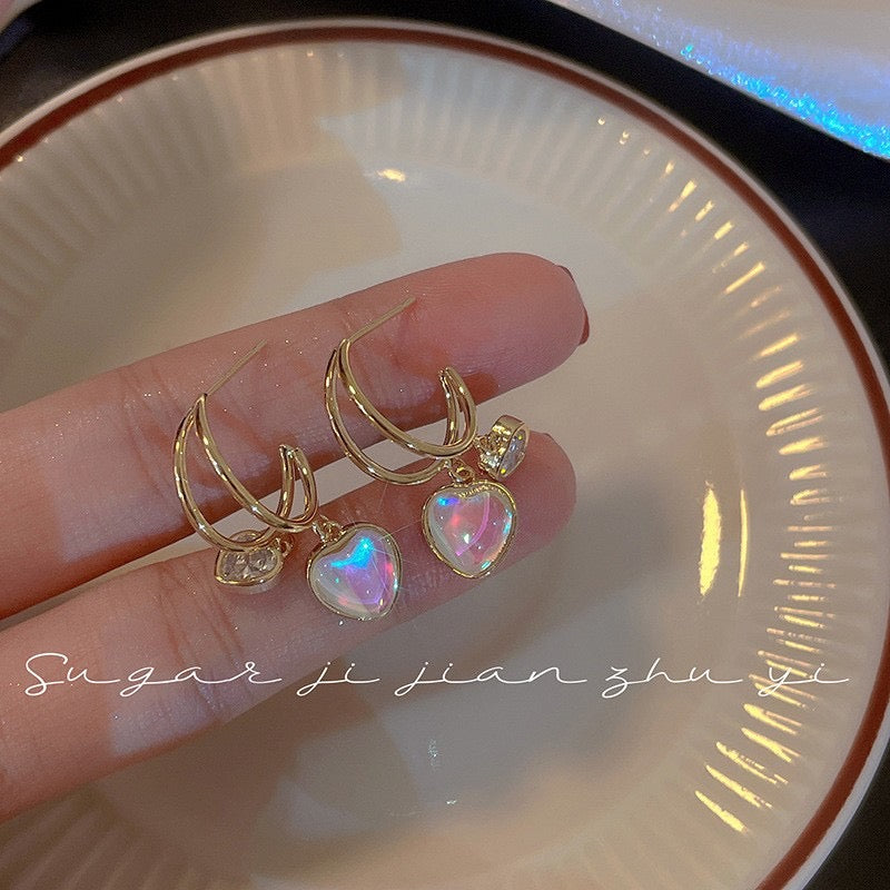 【Earrings】 レトロ レディース 可愛い人気 韓国 お洒落 シンプル ピアス&イヤリング