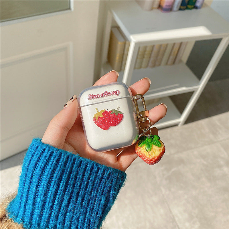 【Airpods Case】 カワイイイチゴAirpods/AirpodsProケース