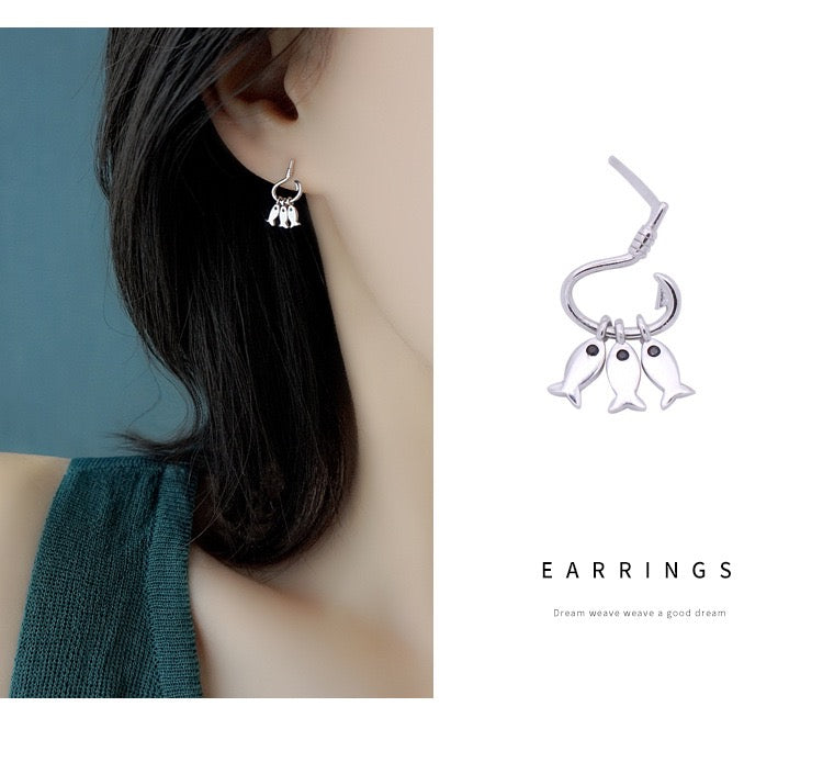 【Earrings】  カワイイ魚のピアス