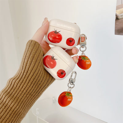 【Airpods Case】可愛い トマト トマト柄 Airpods/ AirPods Pro/Airpods 第三世代ケース