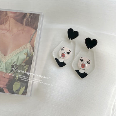 【Earrings】 ガム女の子ピアス