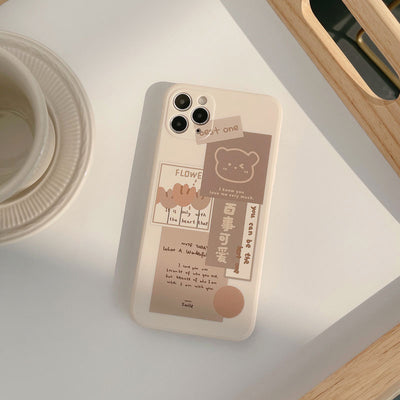 【iPhone Case】かわいいラベルiPhoneケース