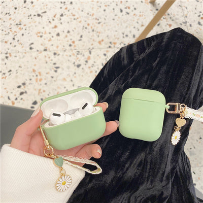 【Airpods Case】 マカロン色デイジーAirpods/AirPods Proケース
