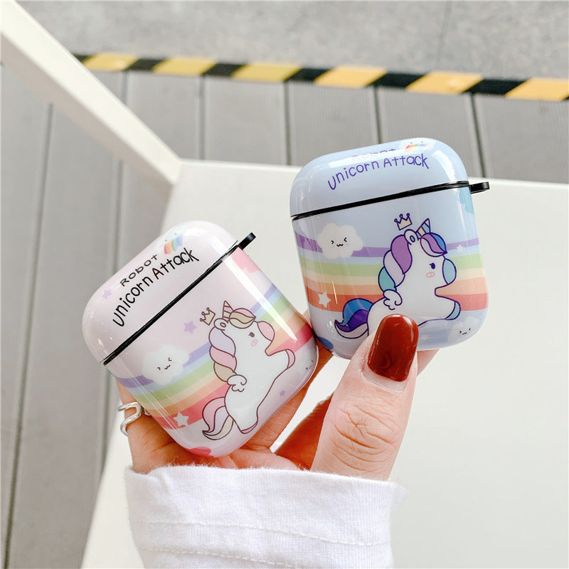 【Airpods Case】 かわいいユニコーンAirpods/ AirPods Proケース