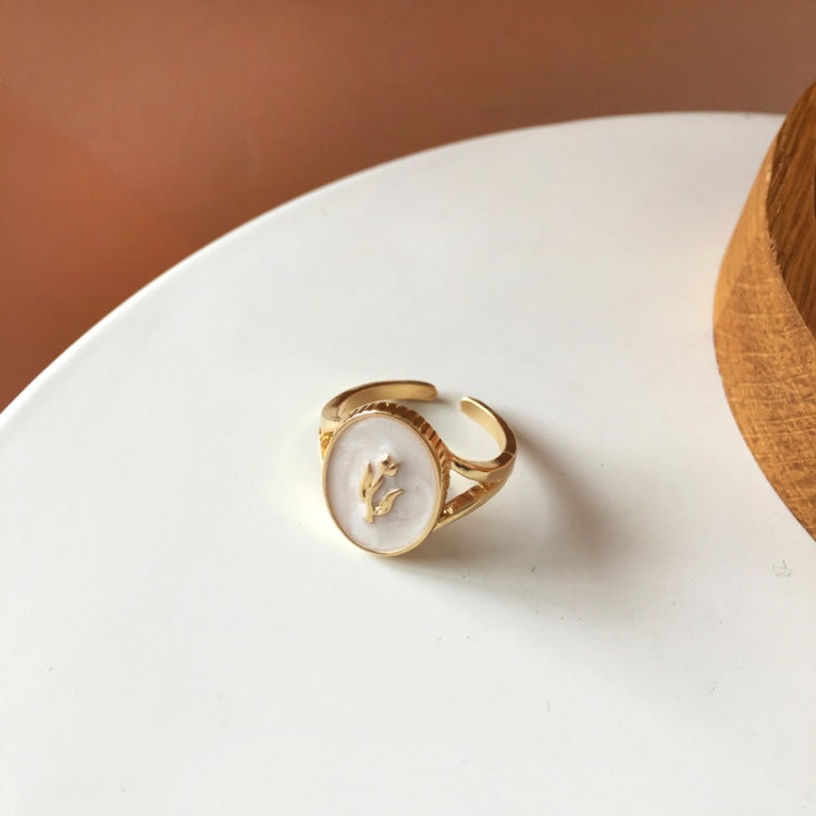 【Rings】  オシャレフラワーリング