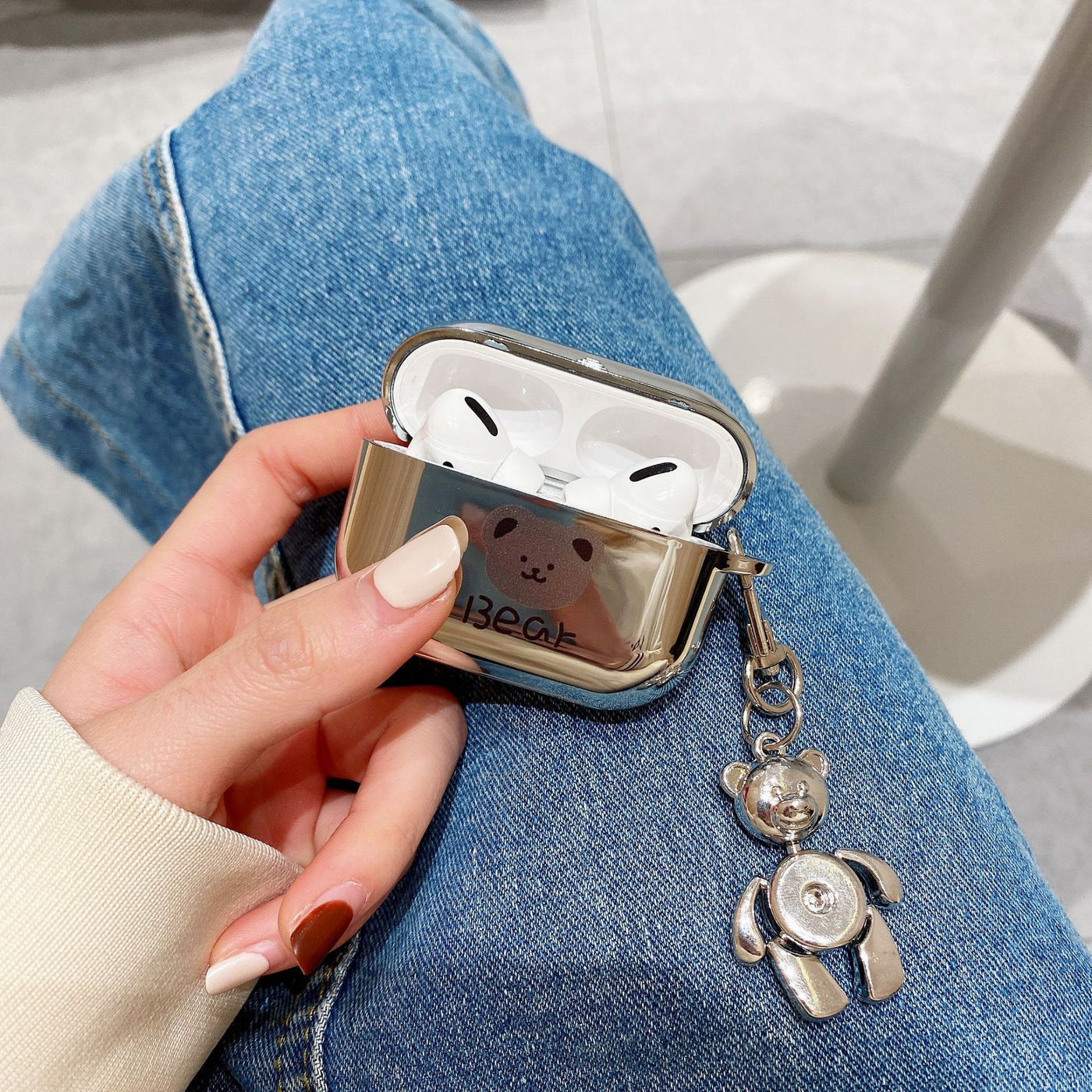 【Airpods Case】 人気くまちゃんAirPods Proケース