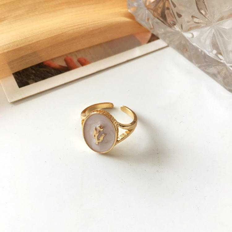 【Rings】  オシャレフラワーリング