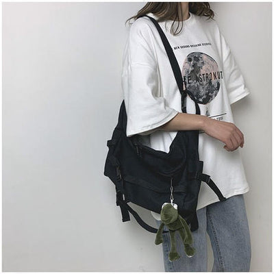 【Cute Bag】シンプルメッセンジャーバッグ 無地